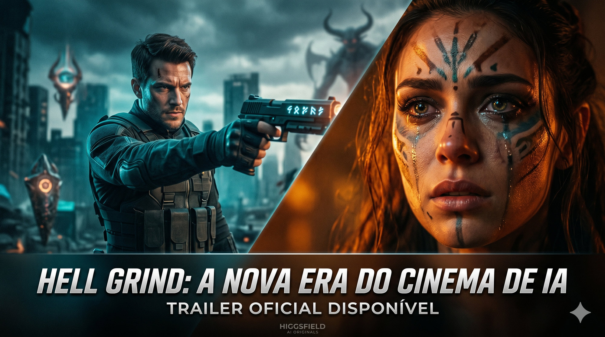 Hollywood que se cuide: o primeiro trailer de série original 100% feito por IA é real e assustador